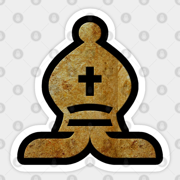 chess piece Sticker by bahullah_art